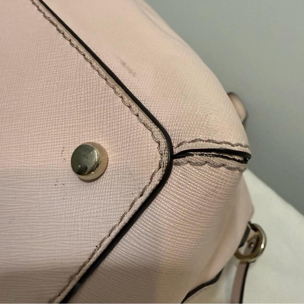 Kate Spade Cedar Street Blush Pink Satchel Crossbody Bag w/ Dust Bag - Picture 11 of 16